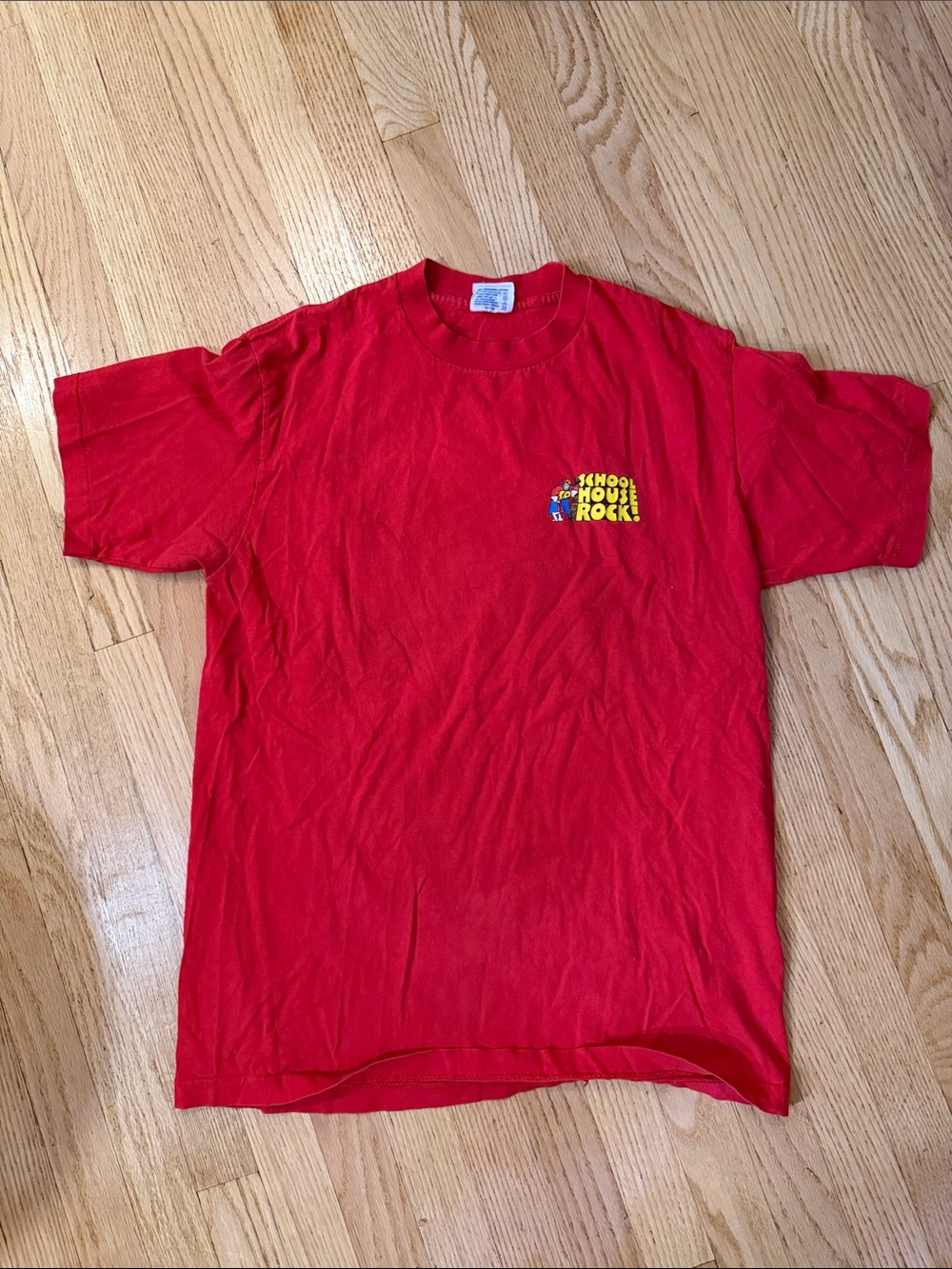 Schoolhouse Rock Short Sleeve Vintage Tee- L